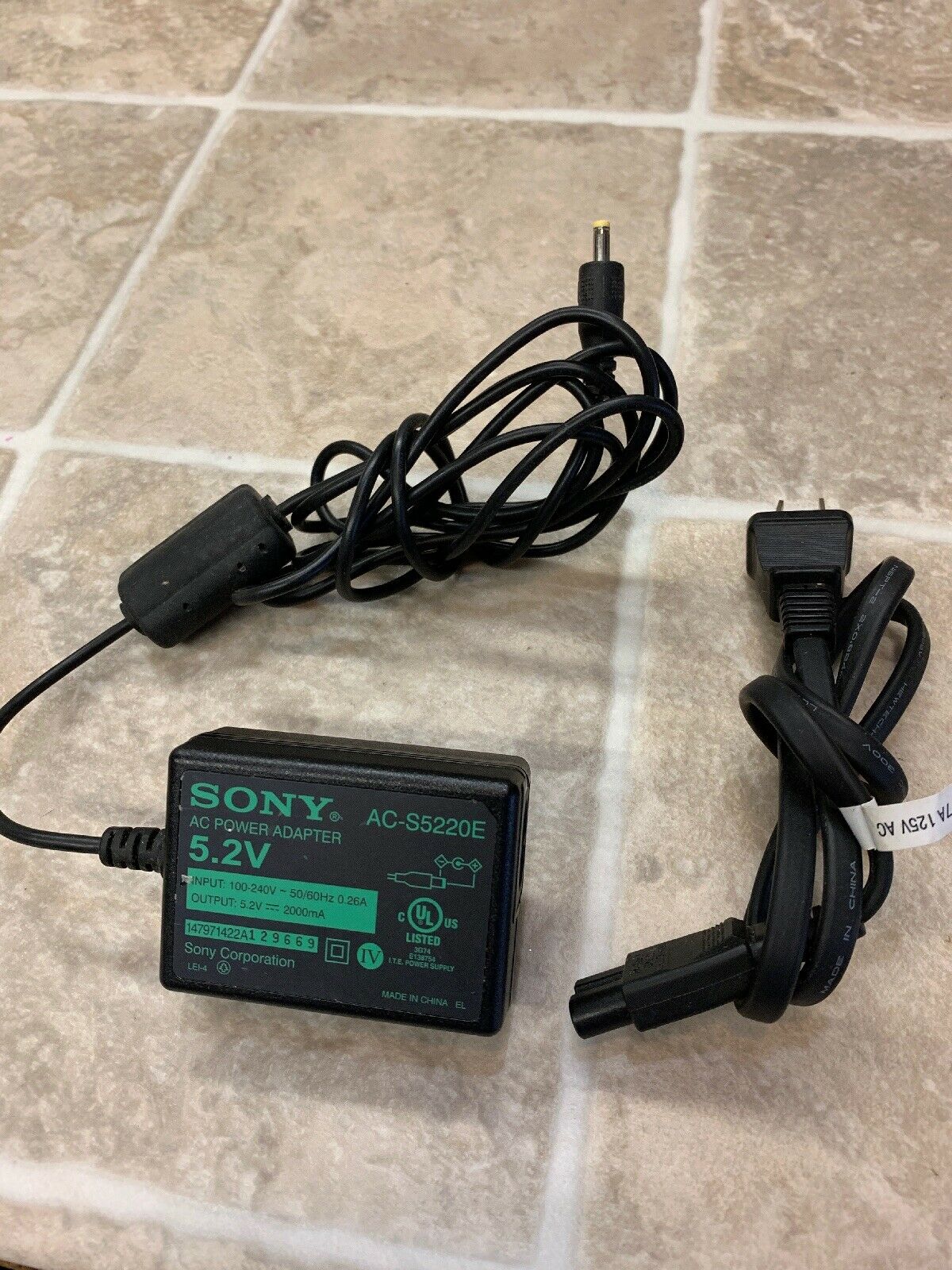 *Brand NEW* Sony AC-S5220E 5.2V 2000mA AC DC Adapter POWER SUPPLY